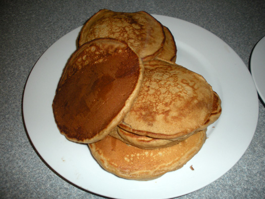 Beer flavored pancakes