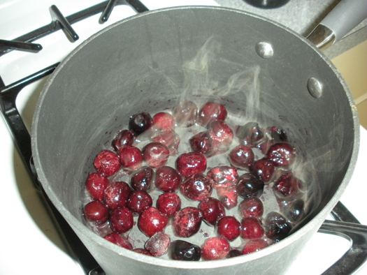Simmering Cherries