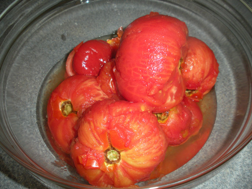 Skinless Tomatoes