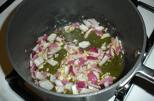 Onions and garlic