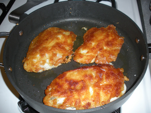 battered tilapia