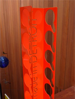 Made in Detroit Wine Rack