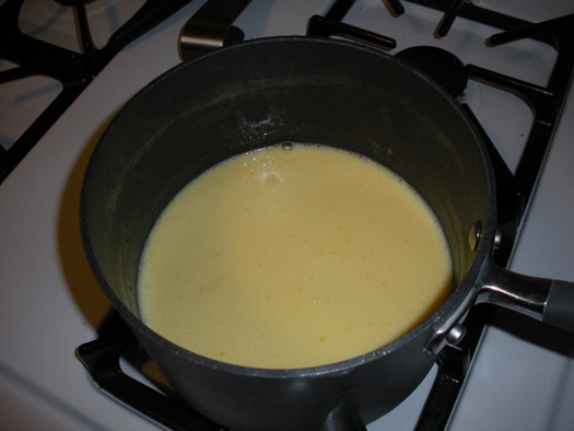 beer ice cream ingredients step 1