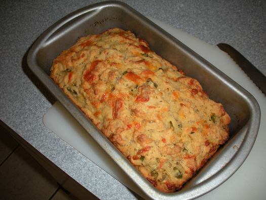 Jalapeno Cheddar Beer Bread